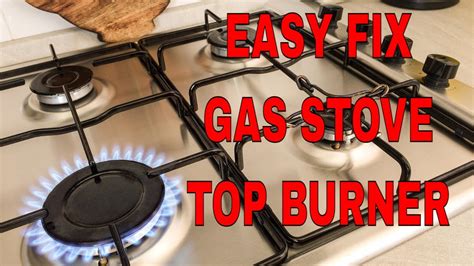 replacing burner on gas stove